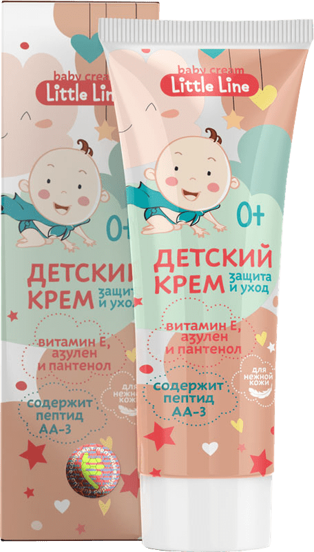 Детский крем Little Line «Защита и уход»