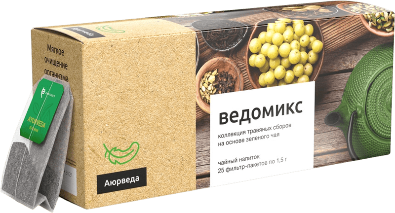 Очищающий чай Ведомикс
