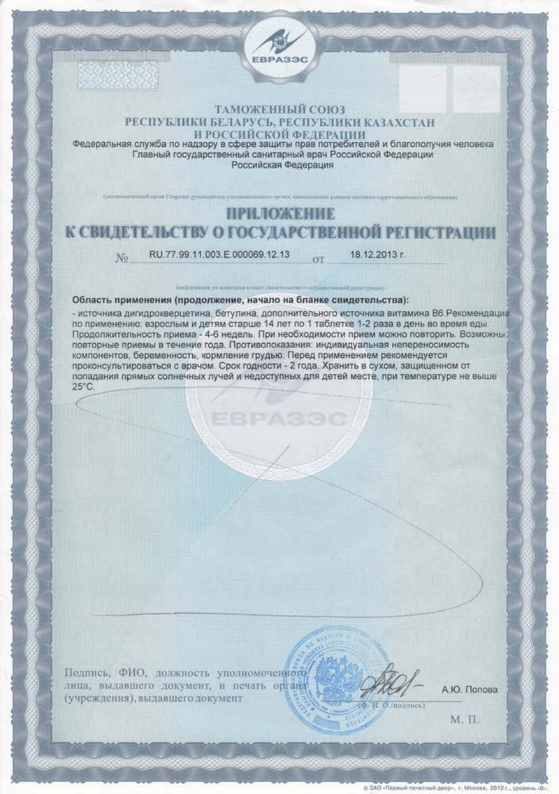 Трезвон - Свидетельство о Государственной Регистрации 2